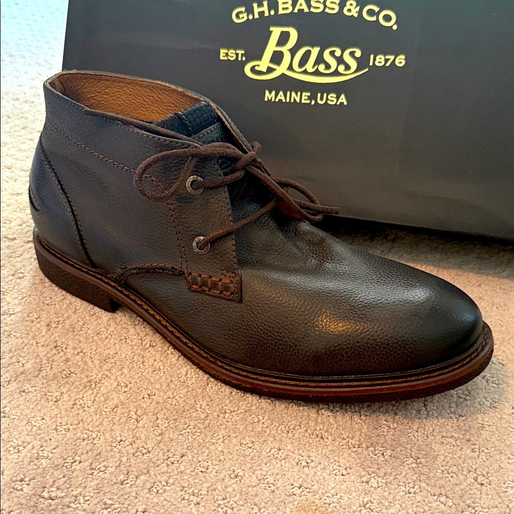 G.H. Bass & Co. Dark Brown Chukka Boots